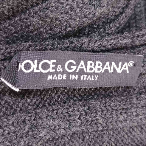 ドルチェアンドガッバーナ DOLCE&GABBANA リブ編み マフラー メンズ