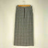 ユナイテッドアローズグリーンレーベルリラクシング UNITED ARROWS green label relaxing キチントボトムス Iライン チェック スカート レディース JPN:38