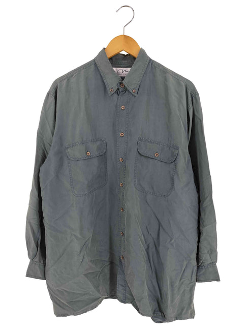 MISSA SPORTS シルク ボタンダウンシャツ メンズ import:L