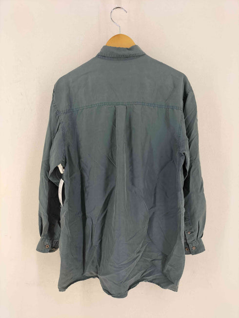 MISSA SPORTS シルク ボタンダウンシャツ メンズ import:L