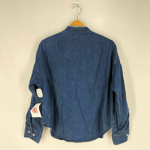 ブランバスク blanc basque 8oz パールボタン デニムシャツ レディース JPN:38