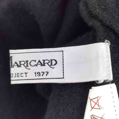 ヤッコマリカルド YACCO MARICARD ウールフーデッドコート レディース