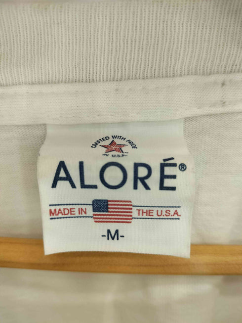 アローレ ALORE 90s USA製 BUDWEISER シングルステッチ Tシャツ メンズ M
