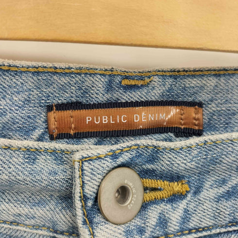 パブリックトウキョウ PUBLIC TOKYO PUBLICDENIM BLUERELAX デニムパンツ レディース 3-L