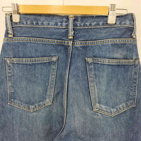 シオタ CIOTA スビンコットン13.5ozハイウエストデニムパンツ  レディース  28