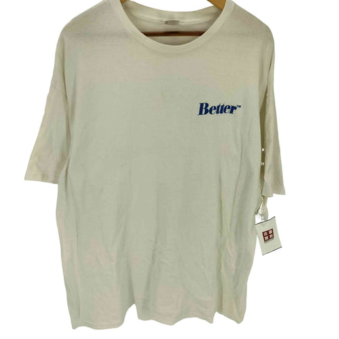 ベター BETTER GIFT SHOP ギフトショップ USA製 ロゴ プリント オーバーサイズ 半袖 Tシャツ メンズ XXL