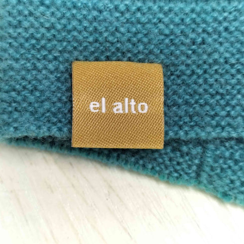 el alto カシミヤリブスヌード レディース