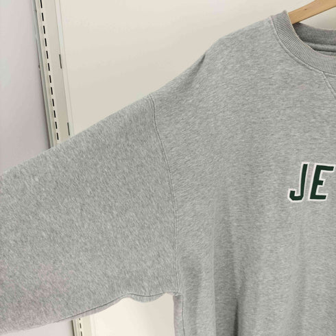 ナイキ NIKE 90S チームタグ 韓国製 フットボール チーム スウッシュ ロゴ 刺繍 Vガゼット プルオーバー スウェット トレーナー メンズ import:XL