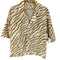 サンシー SUNSEA 18SS ZEBRA FRIED SHRIMP SHIRT ゼブラ フライド シュリンプ シャツ メンズ JPN:3