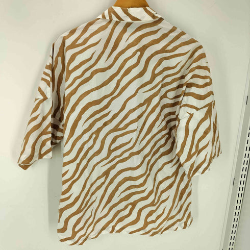 サンシー SUNSEA 18SS ZEBRA FRIED SHRIMP SHIRT ゼブラ フライド シュリンプ シャツ メンズ JPN:3