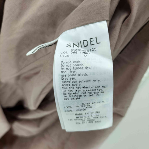 スナイデル snidel キャミワンピース レディース 0
