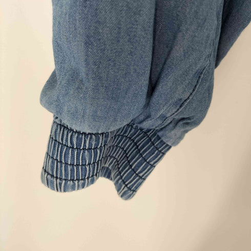 リーバイス Levis ジップアップデニムジャケット ライトアウター レディース import:M