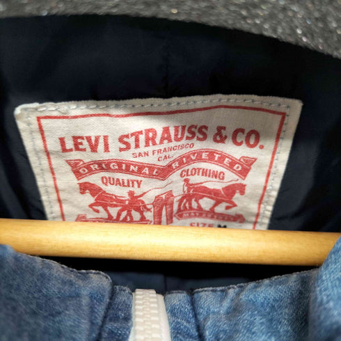リーバイス Levis ジップアップデニムジャケット ライトアウター レディース import:M