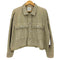 ザラ ZARA スタッズ デニム トラッカージャケット レディース import:L