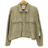 ザラ ZARA スタッズ デニム トラッカージャケット レディース import:L