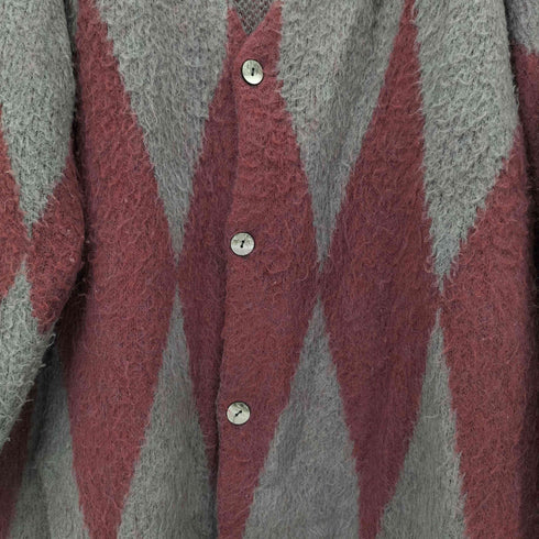 エルエムシー LMC モヘアミックス アクリルニットカーディガン メンズ 2