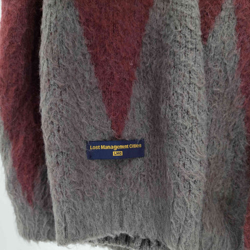 エルエムシー LMC モヘアミックス アクリルニットカーディガン メンズ 2
