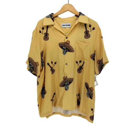 NEAT ALOHA 24SS CALAVERA アロハ シャツ メンズ JPN:L