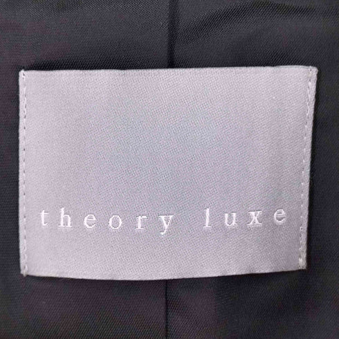 セオリーリュクス theory luxe カシミヤコン テーラードジャケット タキシード レディース 36