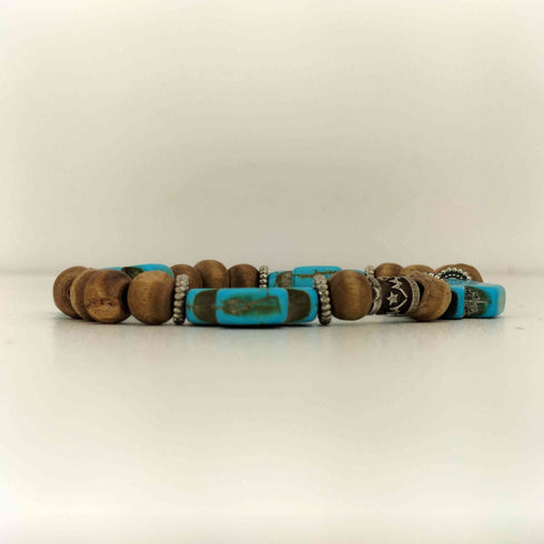Marylin of Mars Cross Bracelet ターコイズ クロス ブレスレット メンズ