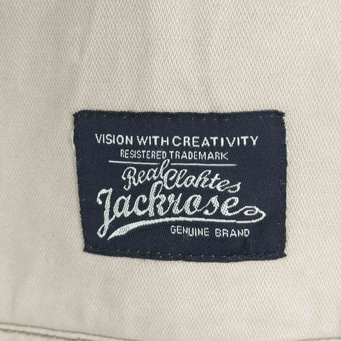ジャックローズ JACKROSE ダブルジップ 刺繍加工 ジャケット メンズ
