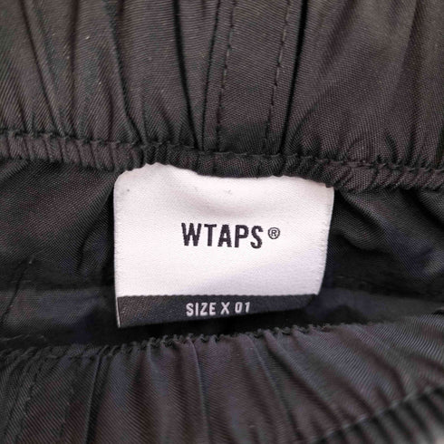 ダブルタップス WTAPS 21SS TROUSERS/POLY.TAFFETA ポリタフタ トラウザートラックパンツ メンズ JPN:1