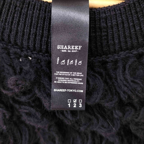 シャリーフ SHAREEF LOOP KNIT PULLOVER メンズ JPN:2