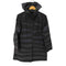 プリーツプリーズイッセイミヤケ PLEATS PLEASE ISSEY MIYAKE シワ加工 ボーダー フード コート メンズ JPN:3