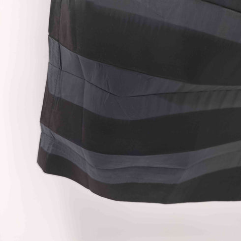 プリーツプリーズイッセイミヤケ PLEATS PLEASE ISSEY MIYAKE シワ加工 ボーダー フード コート メンズ JPN:3