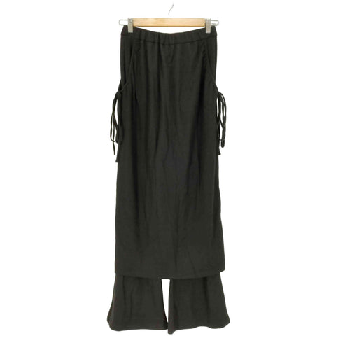 クラネ CLANE PANTS LAYRED SIDE SHIRRING SKIRT レディース 2