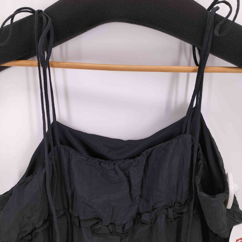 フリークスストア FREAKS STORE ワッシャー 加工 フリル ボリューム サロペット レディース JPN:S