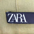 ザラ ZARA リネンコットン混チェスターコート レディース import:S
