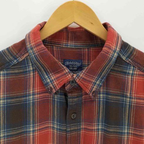 フェイデッドグローリー FADED GLORY フランネルチェックシャツ メンズ import:XL