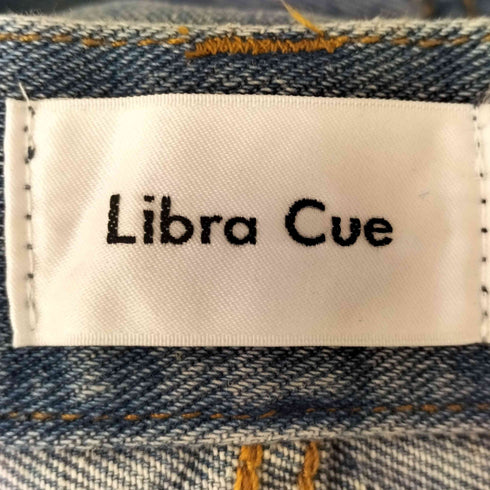 リブラキュー Libra Cue ワイドタックデニムパンツ レディース 2