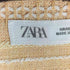 ザラ ZARA 刺繍 オープンカラーシャツ メンズ M