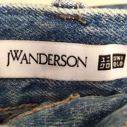 ユニクロジェイダブリューアンダーソン UNIQLO JW ANDERSON ワイドフィットジーンズ メンズ 33