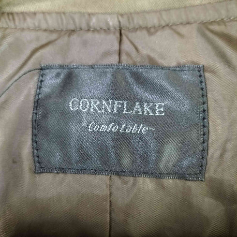 CORNFLAKE 00s スタースタッズ マルチポケット ミリタリージャケット Y2K レディース import:M