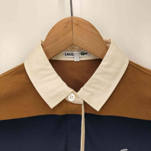 ラコステ LACOSTE ボーダー ポロ ワンピース レディース 38