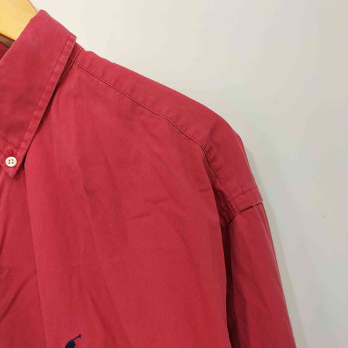ラルフローレン RALPH LAUREN 90S BLAKE ポニー刺繍 ボタンダウン ロングスリーブシャツ メンズ import:XL