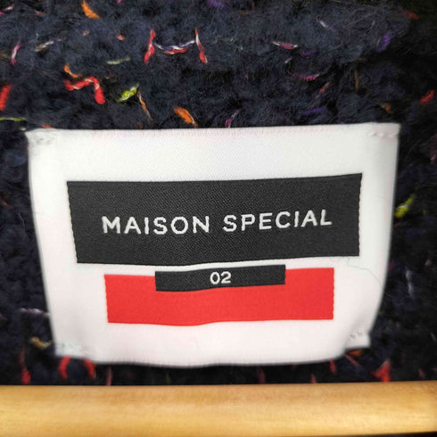 メゾンスペシャル MAISON SPECIAL BOCCOLO プライムオーバークルーネックニット メンズ