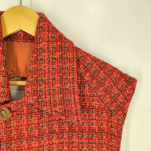 サブレーションズ SUBLATIONS GLITTERY TWEED HELI-CREW VEST .07 メンズ FREE