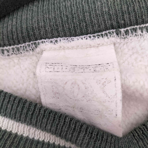 80-90s チームロゴ刺繍 裏起毛スウェット メンズ