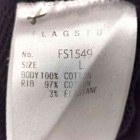 フラグスタフ F-LAGSTUF-F 24AW Ringo BORO SWEAT メンズ import:L