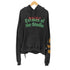 ザラ ZARA PRINTED HOODIE ピグメント加工 パーカー メンズ import:L