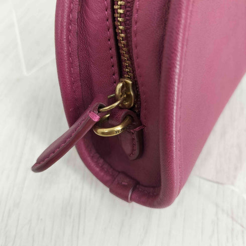 コーチ COACH ORIGINAL GLOVETANNED LEATHER ハーフムーン レディース