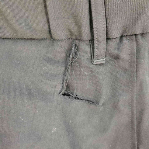 ヨウジヤマモトプールオム Yohji Yamamoto POUR HOMME WOOL GABARDINE HEM FACING PANTS メンズ JPN:2