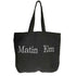Matin Kim マーティン キム 22AW LOGO ECO BAG ロゴ エコ キャンバス トート バック レディース