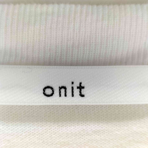 ONIT DEEP V NECK LONG SLEEVE T-SHIRT レディース JPN:2