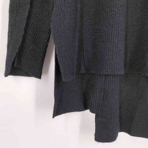 メゾンミハラヤスヒロ Maison MIHARA YASUHIRO エルボーパッチ 背面切り替え アルパカ ウール アシンメトリー ニット メンズ JPN:46