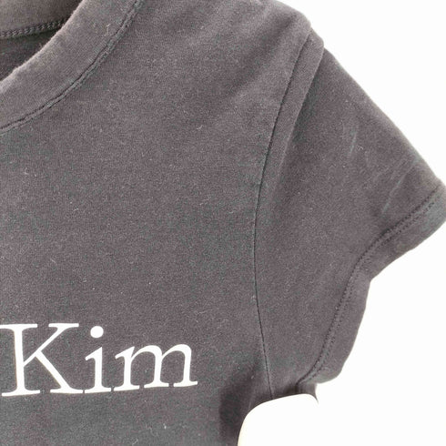 Matin Kim マーティン キム LOGO CROP TOP ロゴ クロップ トップ レディース import:S